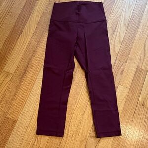 lululemon athletica Kids Deep Maroon Leggings